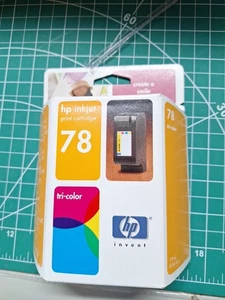 Cartucho de tinta original tricolor HP 78 C6578DN genuino mayo agosto 2005 - Imagen 1 de 5