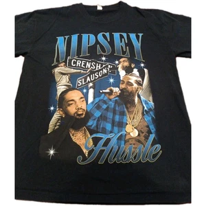 Nipsey Hussle Men's Black Large Graphic T-Shirt - Picture 1 of 3