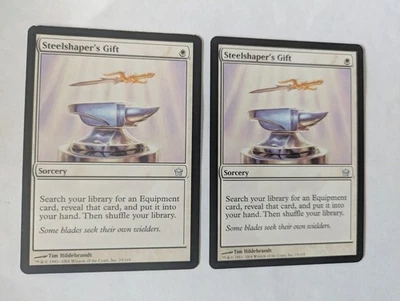 2 Steelshaper's Gift 5th Dawn MTG NM Free shipping with tracking - Image 1 of 2