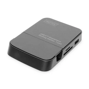 DIGITUS USB-C Smartphone Docking Station 7-Port USB2.0 USB3.0 HDMI SD Micro SD - Bild 1 von 12