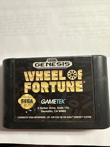 Sega Genesis "Wheel Of Fortune” - Picture 1 of 1