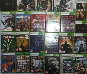 Xbox 360 Game for Teenagers & Adults Games Buy One Or Bundle Up PAL UK - Picture 1 of 230