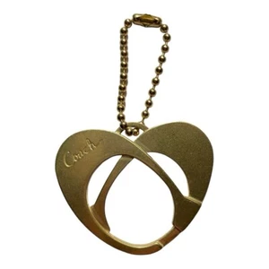 Coach Heart Keychain - Picture 1 of 2