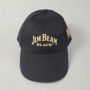 Cap  - Jim Beam - Black - Embroidered - Adjustable - Cotton - Adult Unisex - Picture 1 of 8