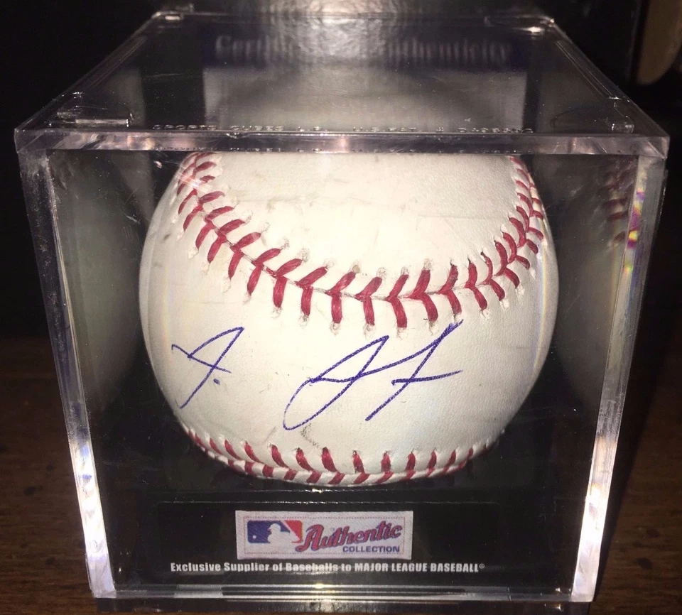 杰克·兰姆签名美国职棒大联盟官方棒球带 PSA 正品证书和全息图 - 芝加哥白袜队 — 第 1/1 张图片