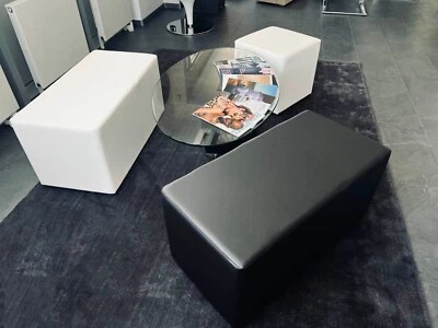 Sitzset "Modern Life Set", KUNSTLEDER, (2x lang, 1x kurz) - Bild 1 von 3