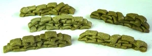 Javis JSB1 3 x Sandbags Straight Random Strip (image info only) 1/76th/00 Gauge1 - Picture 1 of 4