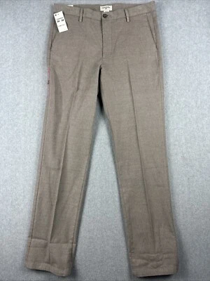 Pantalones Dockers Para Hombres 34x34 Beige Firma Caqui Ajustados Elastizados Espiga Nuevos con Etiquetas $62 Foto 1 de 4