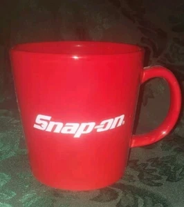 Snap On Coffee Mug Red Excellent Condition - Picture 1 of 2