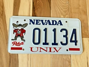 Nevada UNLV Rebels License Plate - Picture 1 of 1