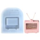 Easy To Clean Silicone Casting Mold Vintage Tv Shaped For Enthusiasts