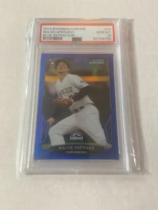 2013 Bowman Chrome Blue Refractors #24 Nolan Arenado RC *224/250*PSA 10* - Picture 1 of 1