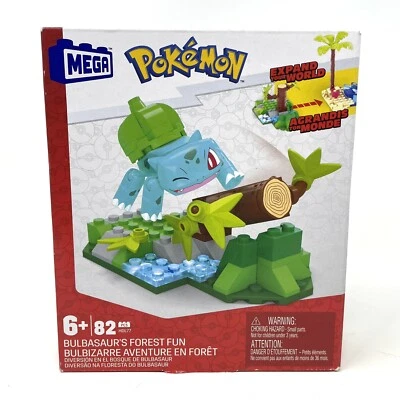 Pokemon Mega Blocks Bulbasaur's Forest Fun Building Set - Image 1 of 4