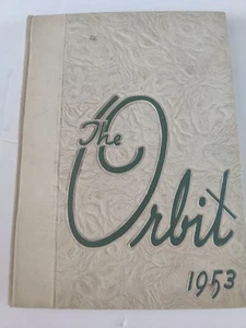 1953 Orbit Yearbook vintage Roosevelt High Hyde Park, New York - Foto 1 di 8