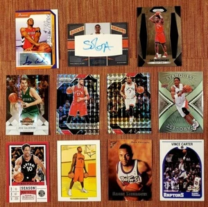 RAPTORS BASKETBALL CARDS ALABI JSY AU RC /299 JOSE /299 GRAHAM AU OG RC CARTER - Picture 1 of 4