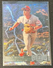 1996 Fleer Metal Universe #147 BRET BOONE Cincinnati Reds