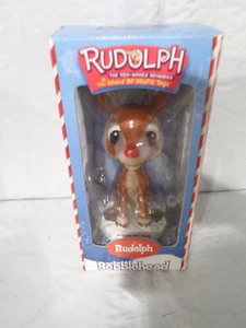 Rudolph Red Nosed Reindeer Bobblehead  - New - Misfit Toys - Bild 1 von 3