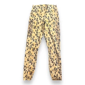 Fabletic Powerhold Legging Women Small High Waisted Cheetah Animal Print Pocket - Picture 1 of 6
