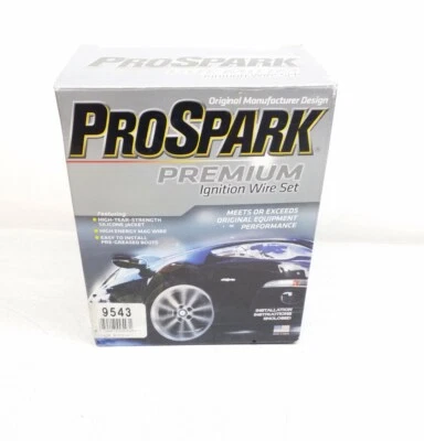 Juego de cables de encendido 9543 Prospark Premium negro 7 mm - 9543 Prospark Foto 1 de 4