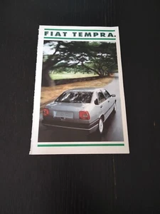 1990 Fiat Tempra Auto Broschüre Vintage 90er Jahre - Bild 1 von 2