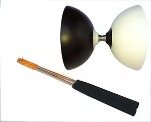 HENRYS VISION FREE HUB DIABOLO NEGRO-BLANCO LIBRE Diabolo Henrys palos de aluminio - Imagen 1 de 1