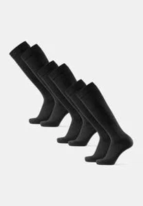 DANISH ENDURANCE Kniehohe Bambus Anzugsocken, knielange lange Socken, schwarz S - Bild 1 von 5