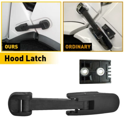 Cierre de capó negro 15097841 ABS para Chevrolet Kodiak GMC C4500 Topkick Hummer H2 Foto 1 de 4