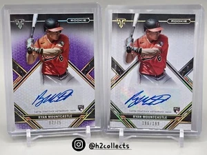 Ryan Mountcastle Rookie RC 2 AUTO LOT 2021 Triple Threads Purple /75 & Base /199 - Bild 1 von 2