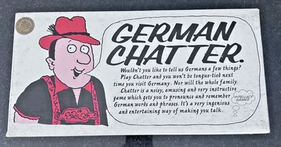 Vintage German Chatter Board Game 1969 FUNdex Complete w/ Box Party Humor - Image 1 of 4
