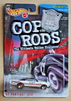 Pontiac GTO Atlanta GA Hot Wheels Cop Rods Serie 2 '67 Foto 1 de 2