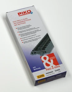 Piko 55400 HO Scale Roadbed Straight Track 239mm Order 6x - Picture 1 of 1