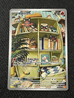 Litten 167/162 SV05: Temporal Forces Holo NM - Image 1 of 2