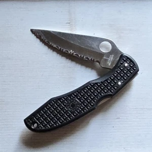 Spyderco Clipit Endura Lockback Messer Vollwellenschliff Spyderedge AUS-8 - Bild 1 von 8