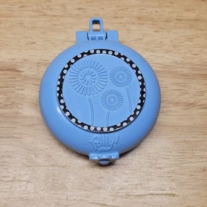VINTAGE POLLY POCKET BLAU ETUI SCHMINKSPIEGEL ETUI - Bild 1 von 8