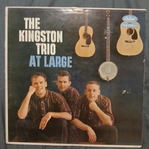 The Kingston Trio β At Large π 1959 Capitol ST 1199 Vintage Vinyl LP Record VG - Picture 1 of 10