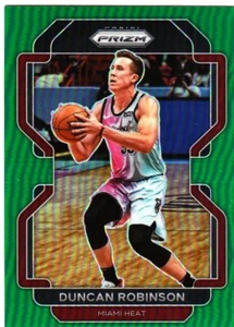 2021-22 Panini Prizm Basketball Duncan Ribinson Green PRIZM REFRACTOR - Picture 1 of 1