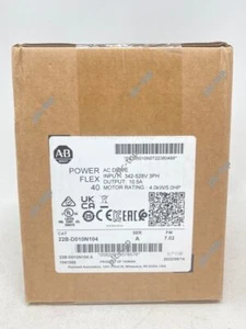 NEW Sealed Allen-Bradley 22B-D010N104 /A PowerFlex 40 AC Drive 4.0kW/5HP/7.02FW - Picture 1 of 2