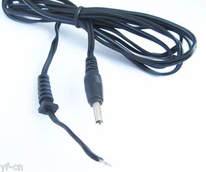 Cable conector macho de alimentación de CC de 10 piezas 5 pies/1,5 m 3,5 mm x 1,35 mm 3,5 x 1,35 - Imagen 1 de 3