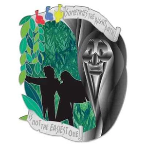 Disney Grandmother Willow Pin Pocahontas 25th Anniversary LED in hand - Picture 1 of 1