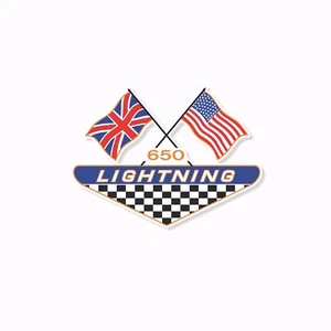 British BSA USA LIGHTNING 650 motorcycle motorbike decal sticker - Picture 1 of 1