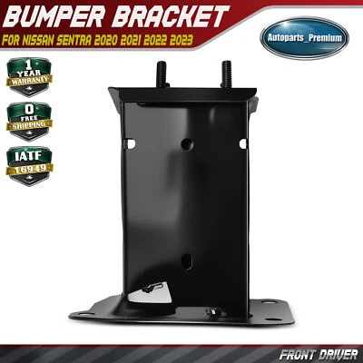 Front Left Steel Bumper Face Bar Bracket for Nissan Sentra 2020 2021 2022 2023 - Image 1 of 4