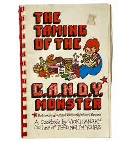 The Taming of the C.A.N.D.Y. Monster Cookbook Spiral Bound 1978 - Imagen 1 de 4