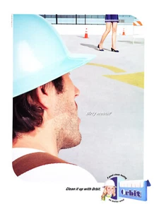 ORBIT GUM AD #13 REVISTA promoción ANUNCIO 2003 BOCA SUCIA? LÍMPIALO CON ÓRBITA. - Imagen 1 de 2