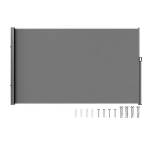 VEVOR Seitenmarkise Seitenwandmarkise Sichtschutz Blickschutz Beige 180x300cm - Bild 1 von 12