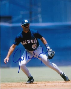 JOSE VALENTIN MILWAUKEE BREWERS ACTION SIGNED 8x10 - Picture 1 of 1