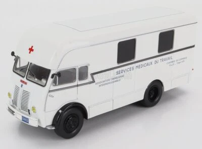 MODELLINO CAMION STATICO BERLIET GLA 5 FURGONE AMBULANZA 1961 SCALA 1/43 - Immagine 1 di 3
