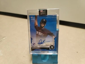 DEIVI GARCIA ON CARD AUTO 2021 TOPPS NOW OD-42B Blue /49 T4713 - Picture 1 of 6