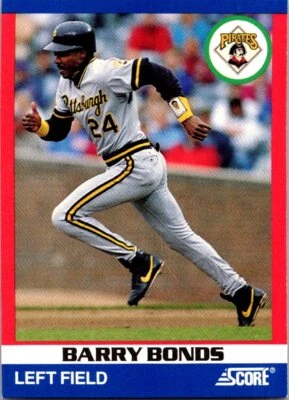 1991 Score 100 Superstars #26 Barry Bonds - Image 1 of 2