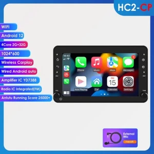 7" Android 12 Car Play RDS WiFi Sat Nav GPS Stereo 32G Radio For Alfa Romeo 159 - Picture 1 of 17