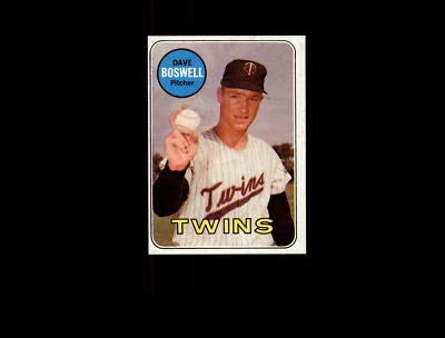1969 Topps 459 Dave Boswell EX #D852993 - Image 1 of 2